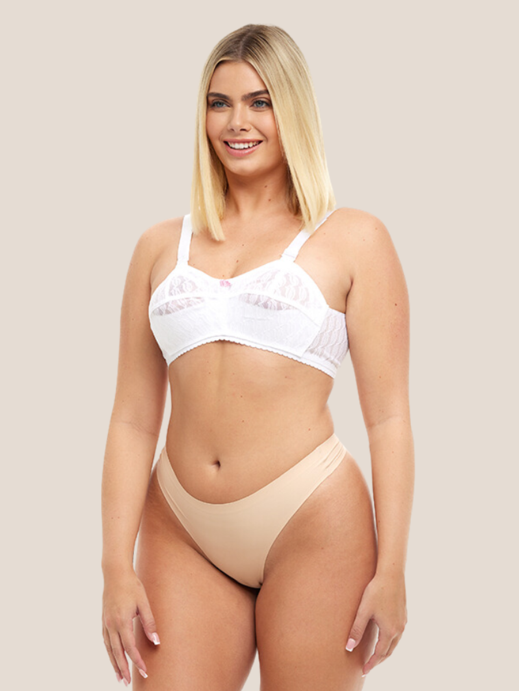 Angel Bra White