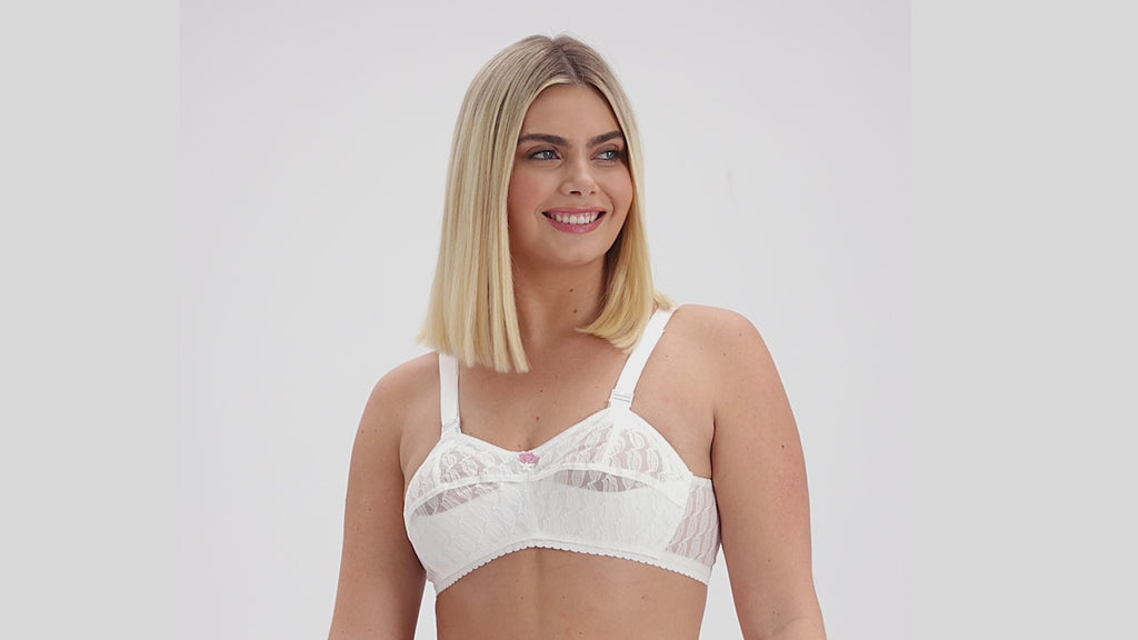 Angel Bra White
